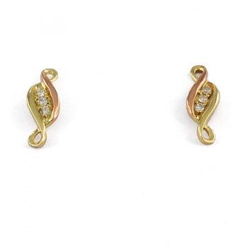 9ct gold Clogau Stud Earrings